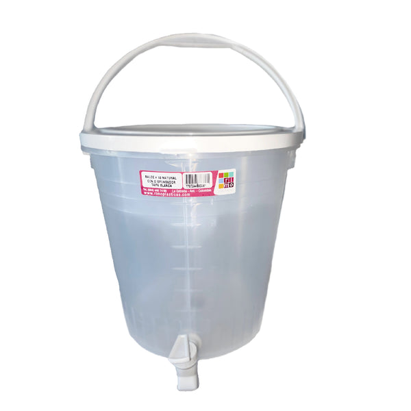 Balde 10L C/Canilla Frente Rimo