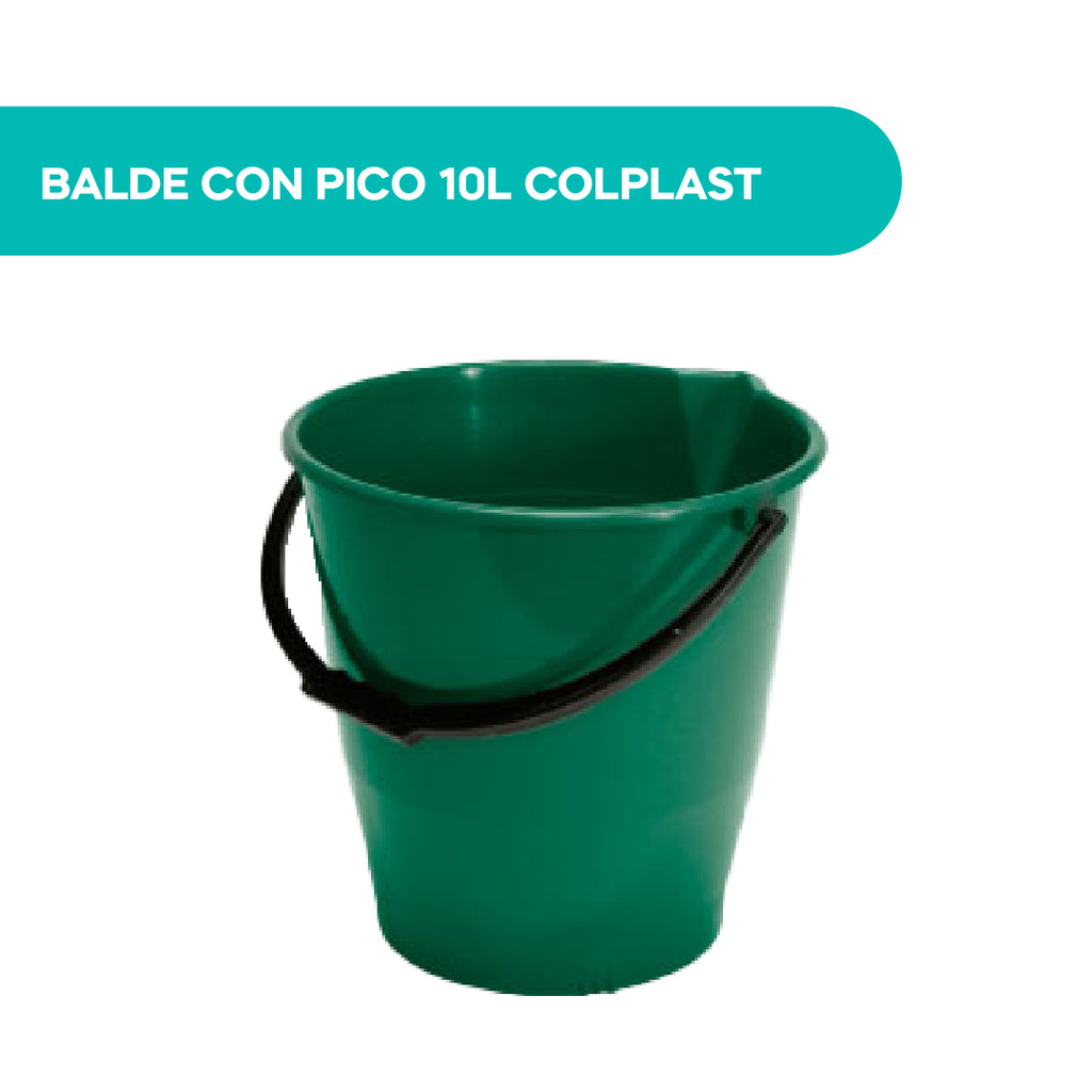 Balde Con  Pico 10 Litros Colplast