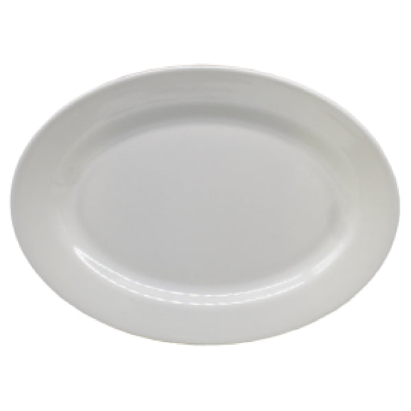 Bandeja Ovalada 35X25 P1024 Frente Melamina Blanca