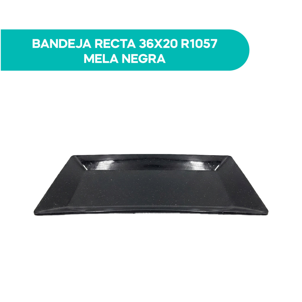 Bandeja Recta 36X20 R1057 Mela Negra