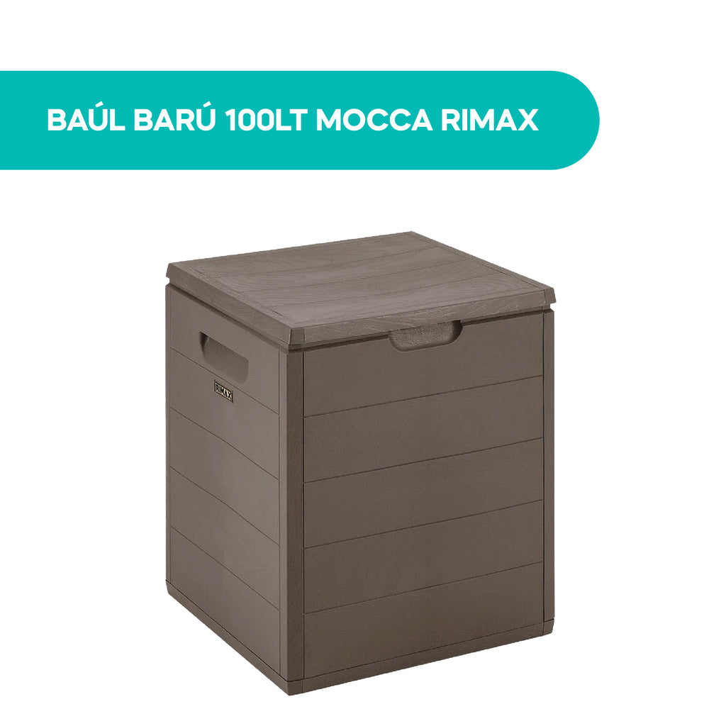 Baúl Barú 100LT Mocca Rimax