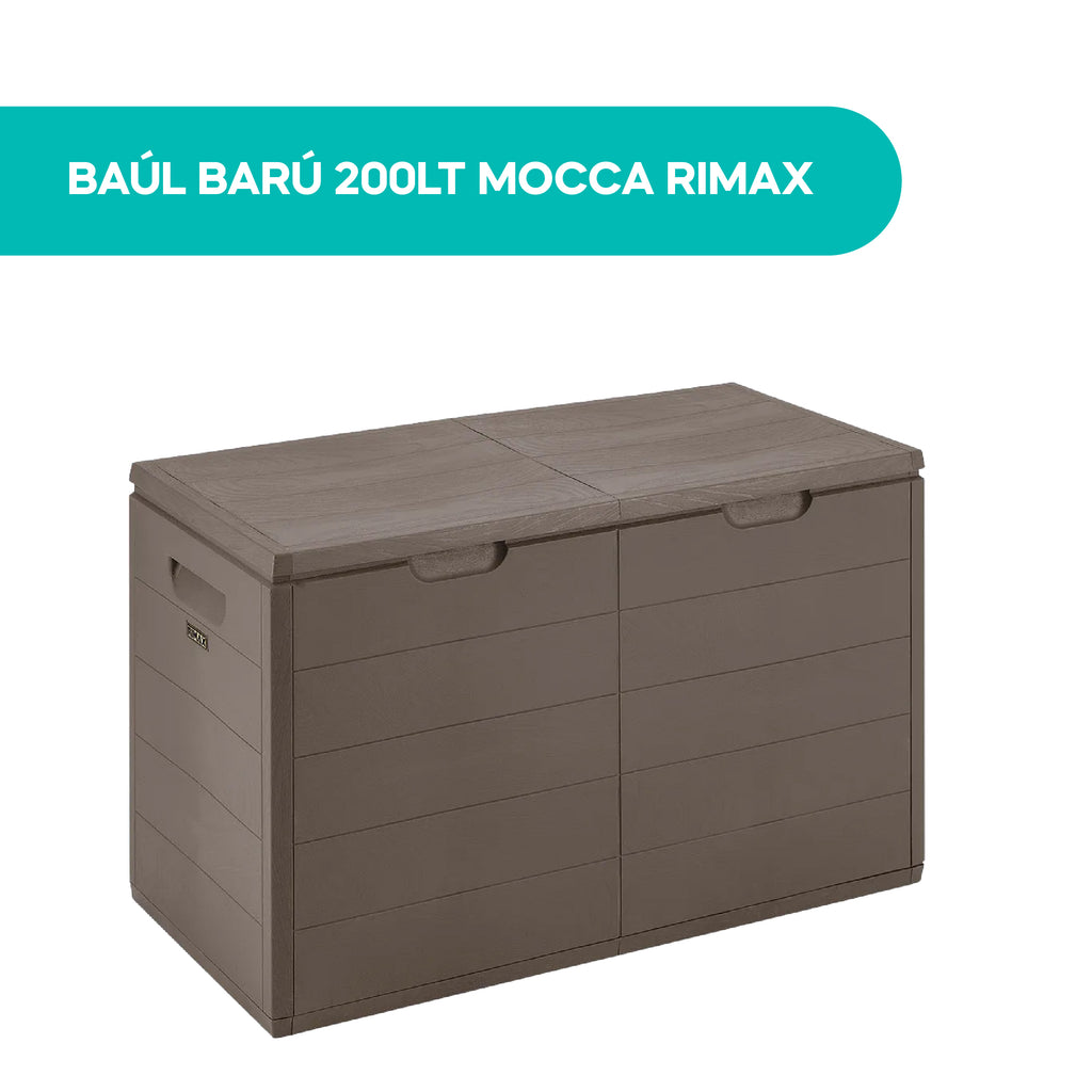Baúl Barú 200LT Mocca Rimax