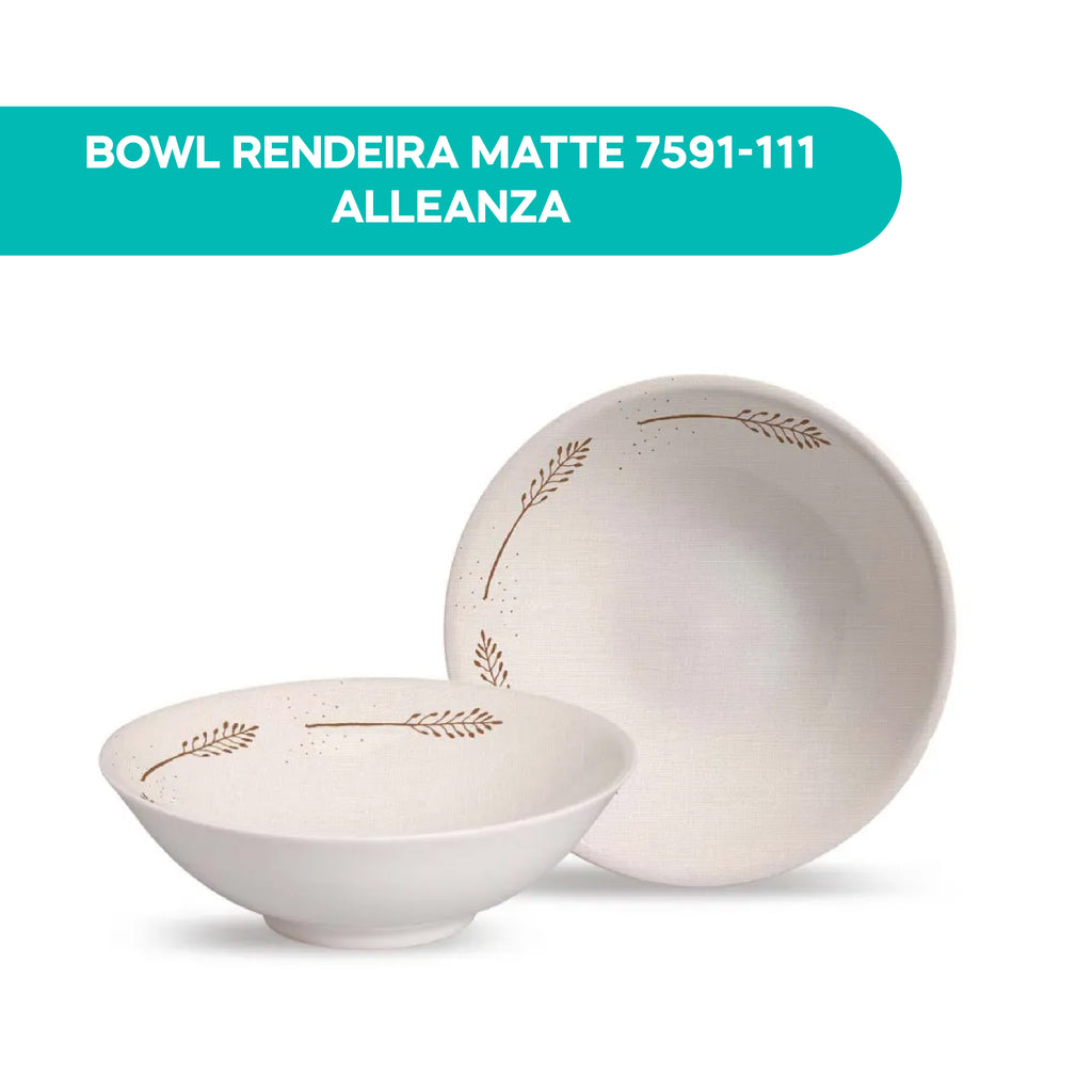 Bowl Rendeira Matte 7591-111 Alleanza