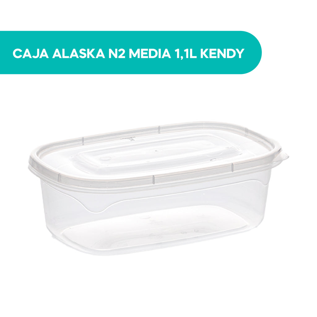 Caja Alaska N2 Media 1,1L Kendy