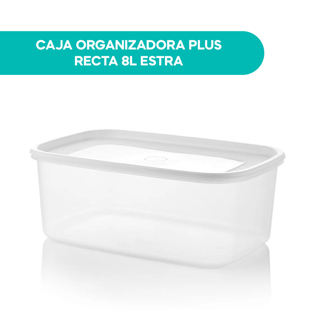Caja Organizadora Plus Recta 8L Estra