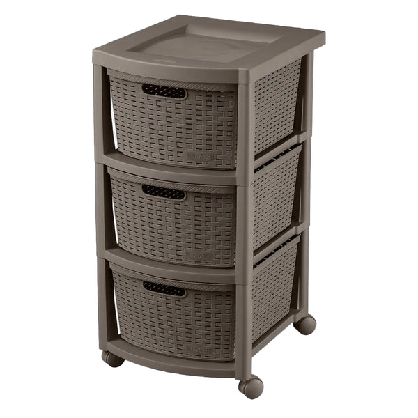 Cajonero Rattan 3G Mocca 9832 Perfil Rimax