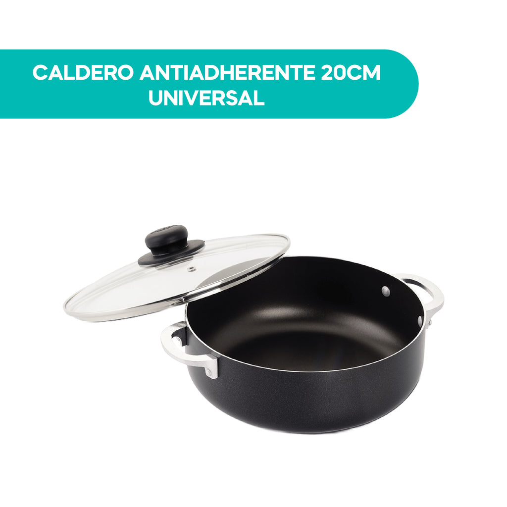 Caldero Antiadherente 20CM Universal