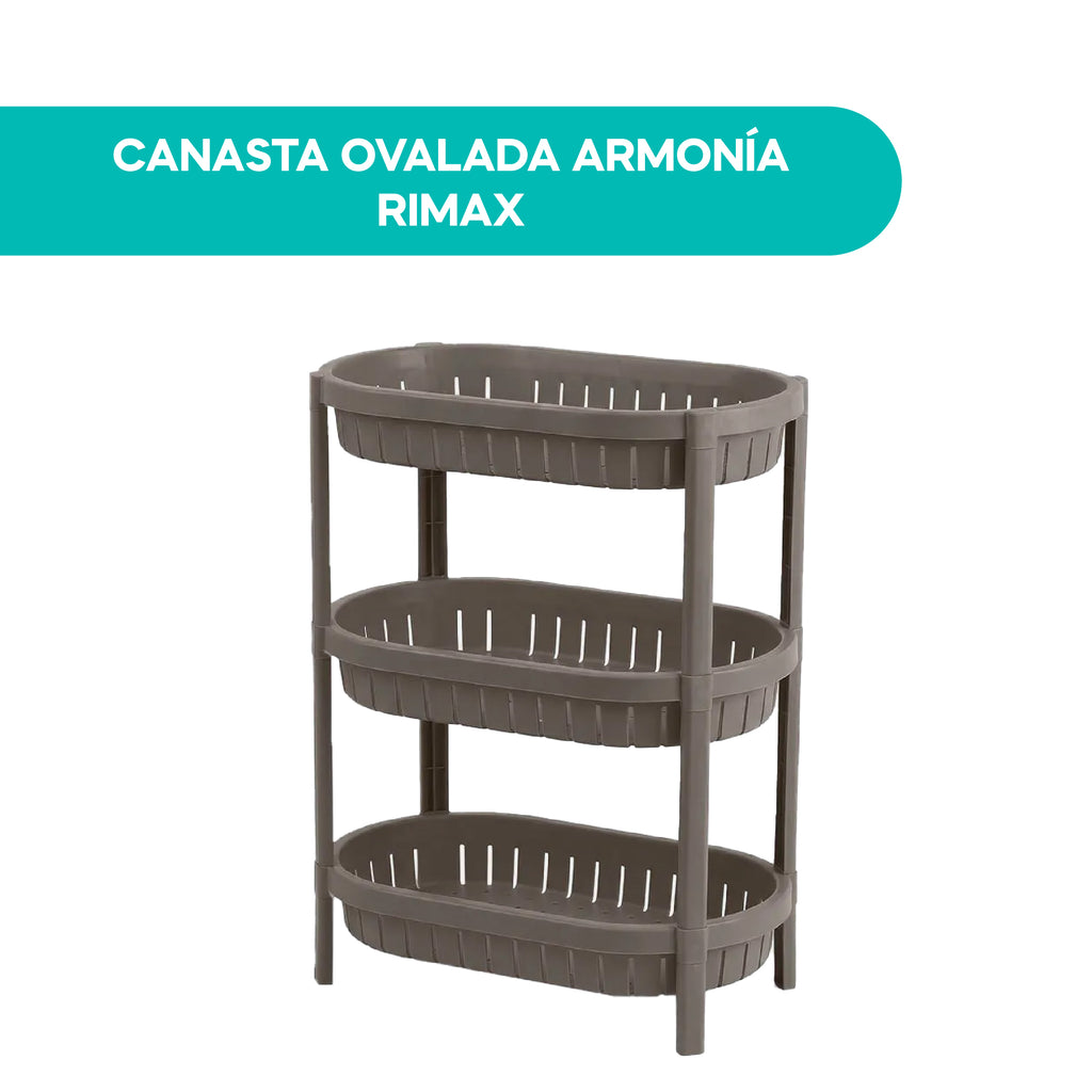 Canasta Ovalada Amonía Rimax