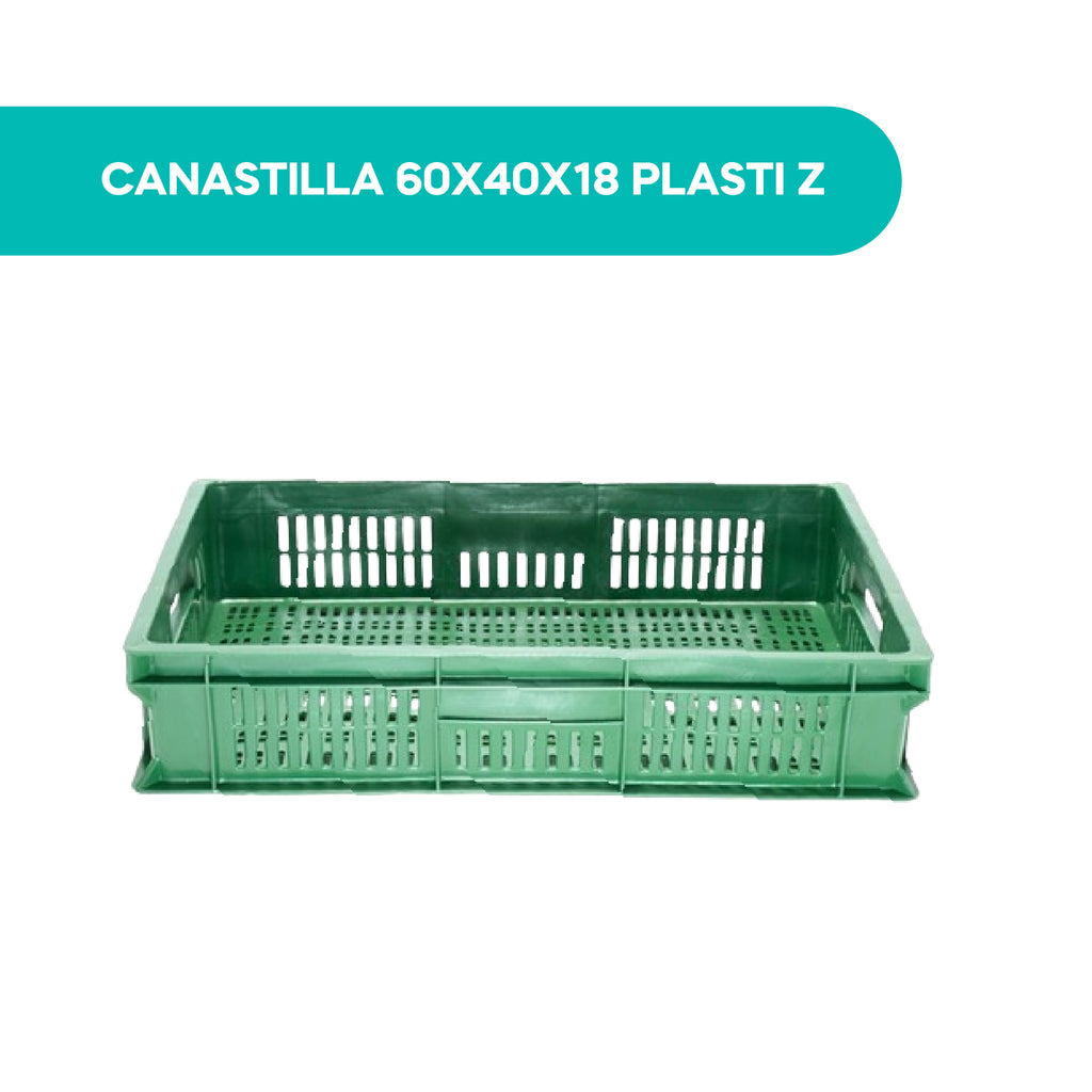 Canastilla 60X40X18 Plasti Z