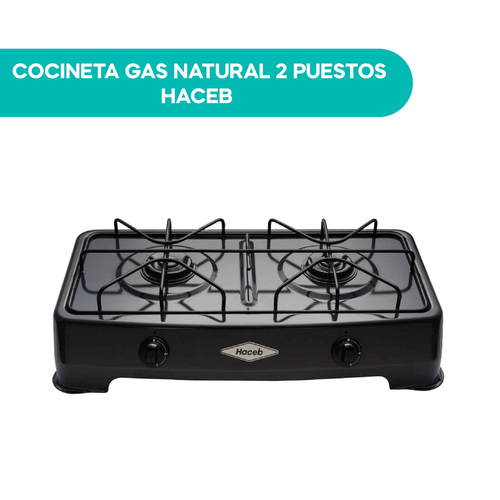 Cocineta Gas Natural 2 Puestos Haceb