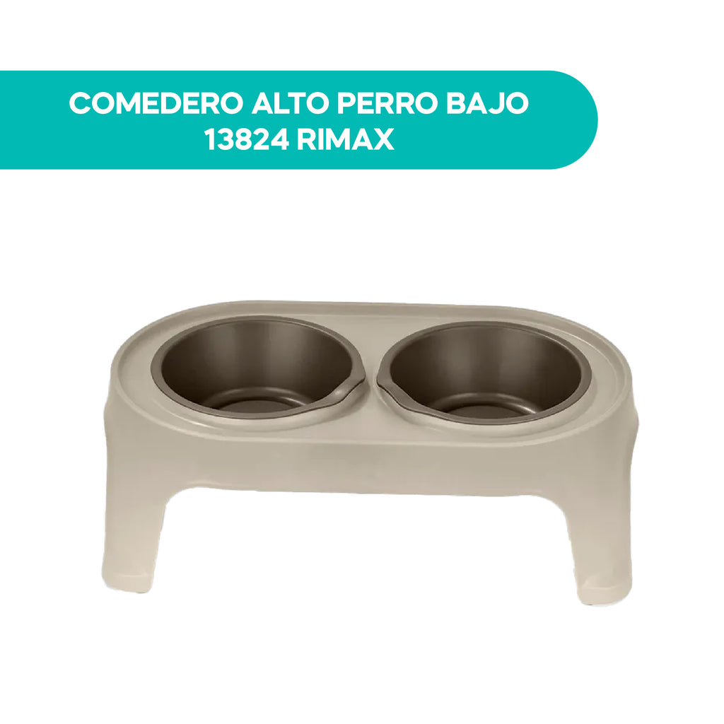 Comedero Alto Perro Bajo 13824 Rimax