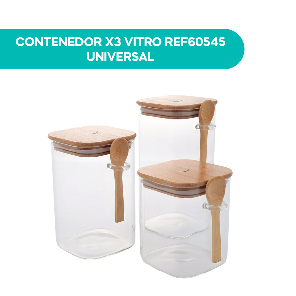 Contenedor X3 Vitro REF60545 Universal