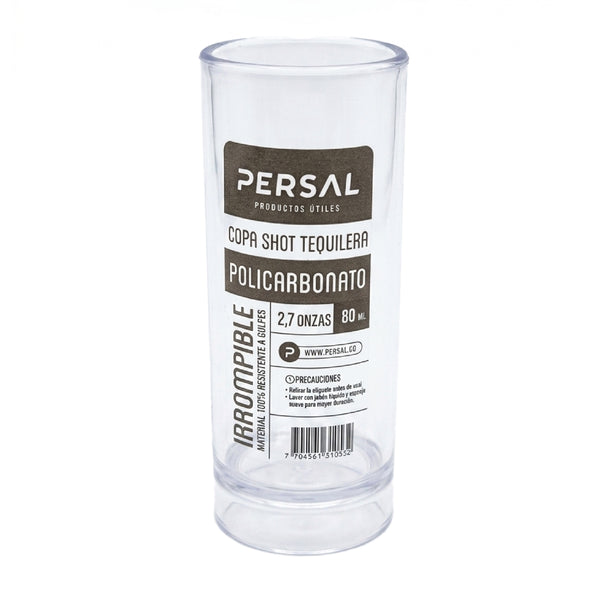 Copa Tequila Policarbonato Frente Persal