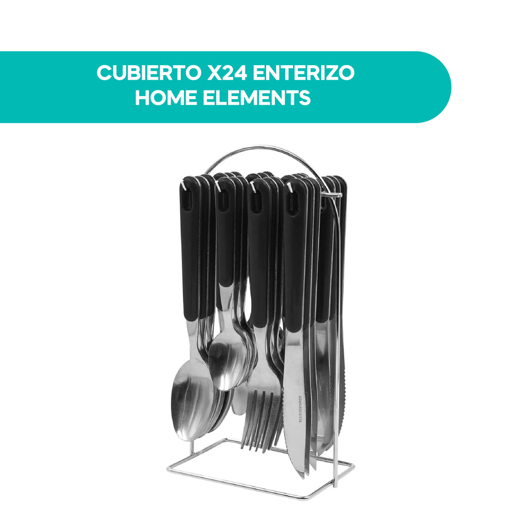 Cubierto X24 Enterizo Home Elements