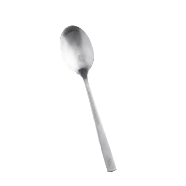 Cuchara Postre Plateada Mate Criolla Lateral North