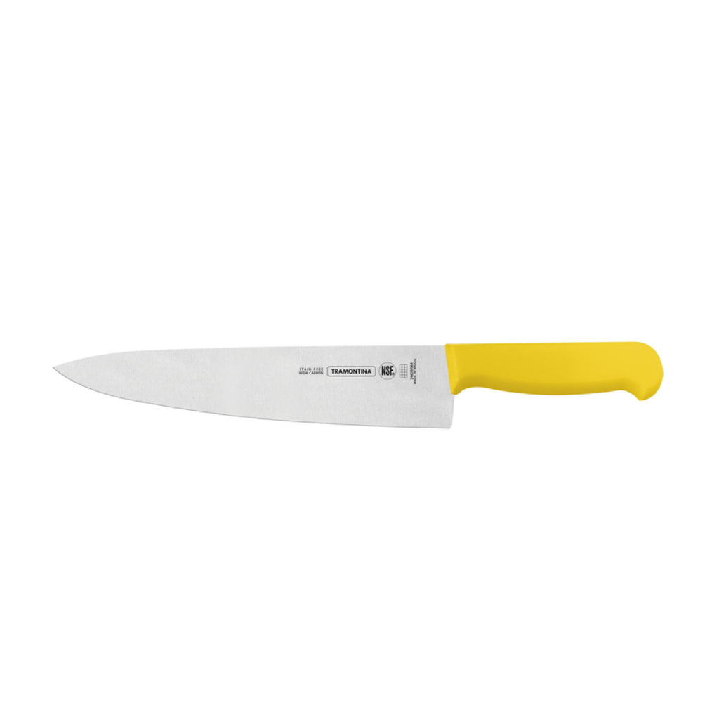 Cuchillo Carne N10 Amarillo Tramontina