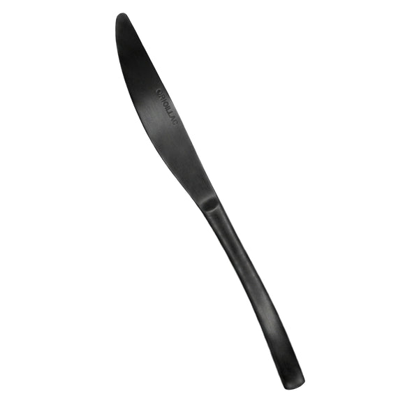 Cuchillo Mesa Negro Mate Criolla Lateral North