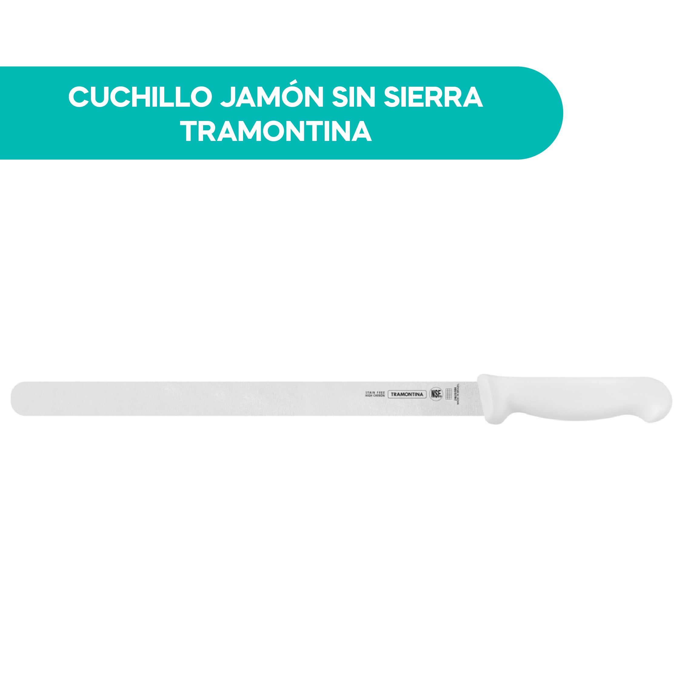 CUCHILLO JAMON SIERRA 12 PROFESIONA TRAMONTINA