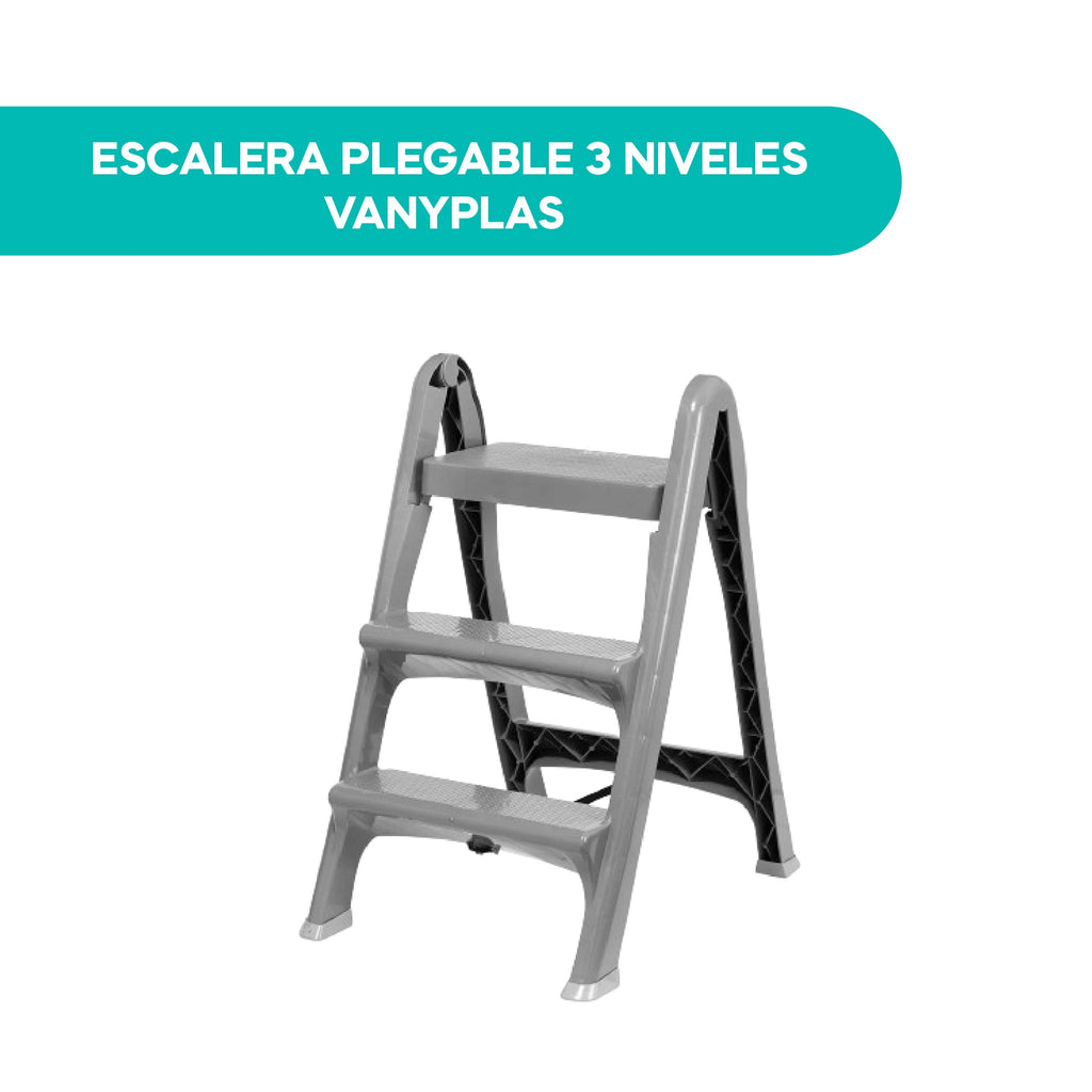 Escalera Plegable 3 Niveles Vanyplas