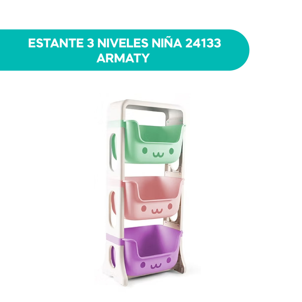 Estante 3 Niveles Niña 24133 Armaty
