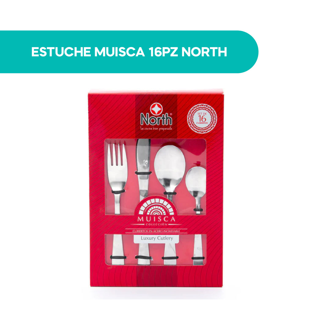 Estuche Muisca 16PZ North