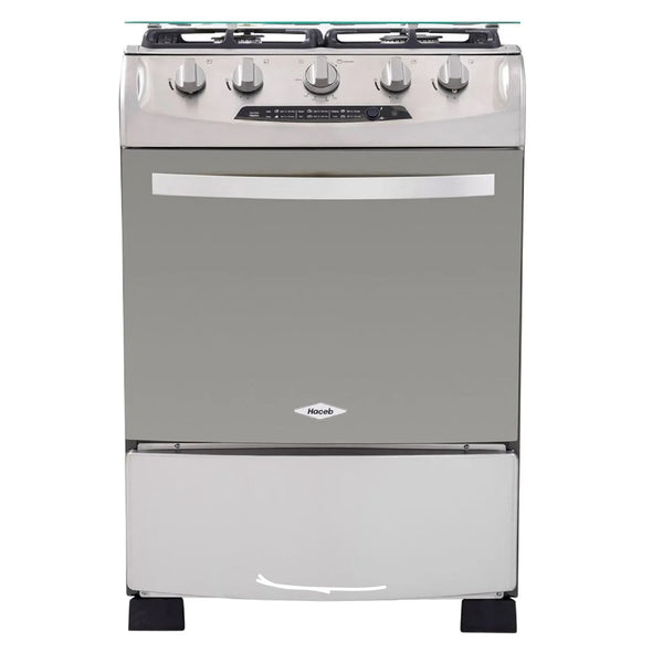 Estufa Orégano 60CM Inox Gas Natural Frente Haceb
