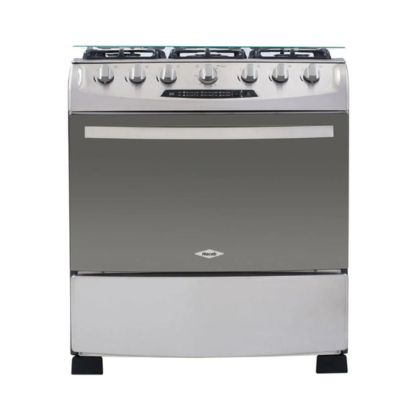 Estufa Orégano 76CMS Inox Gas Natural Frente Haceb
