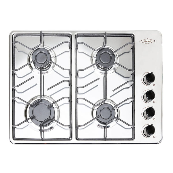 Estufa de Empotrar Inox Alambrón A Gas Natural Frente Haceb