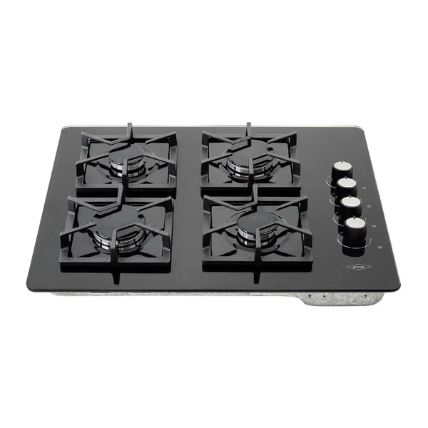 Estufa de Empotrar Tandoori Cristal 66x54CM Gas Natural Frente Haceb