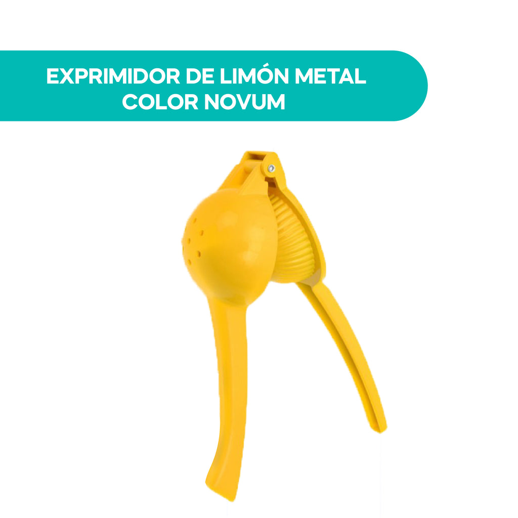 Exprimidor de Limón Metal Color Novum