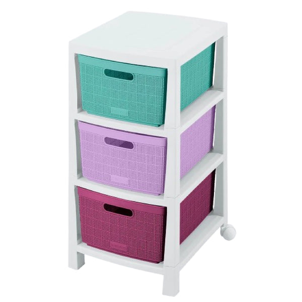 Gavetero Mueble Fique 3G Niña 12547 Perfil Rimax