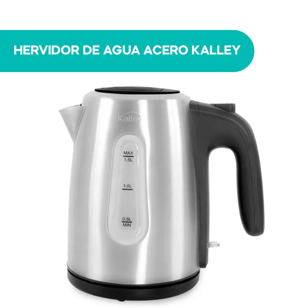 Hervidor Agua Acero Kalley