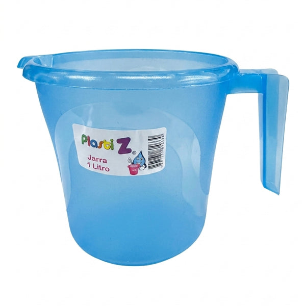 Jarra 1L azul Plastiz
