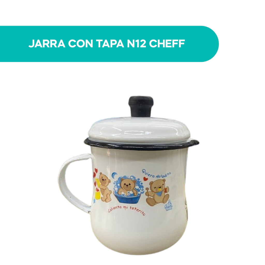 Jarra con Tapa N12 Cheff