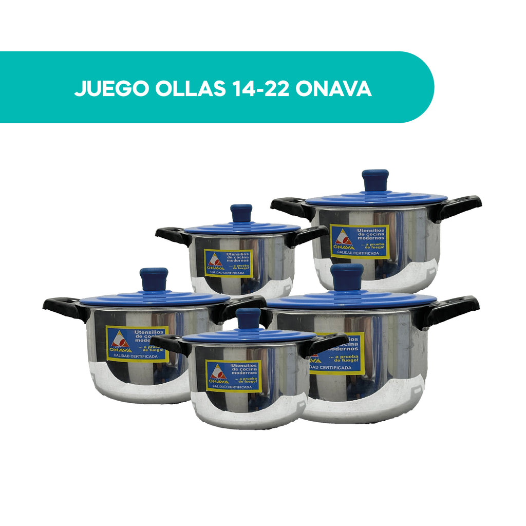 Juego Ollas 14-22 Onava