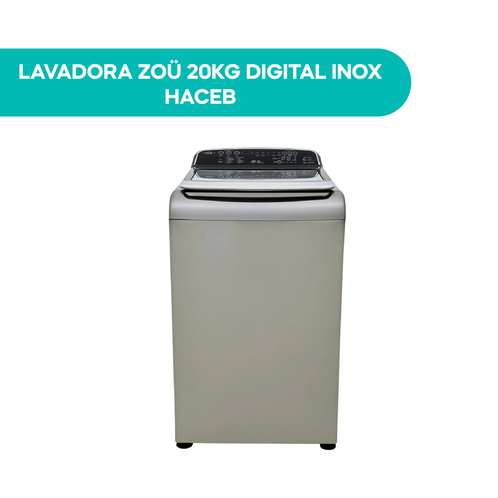 Lavadora ZOÜ 20KG Digital Inox Haceb