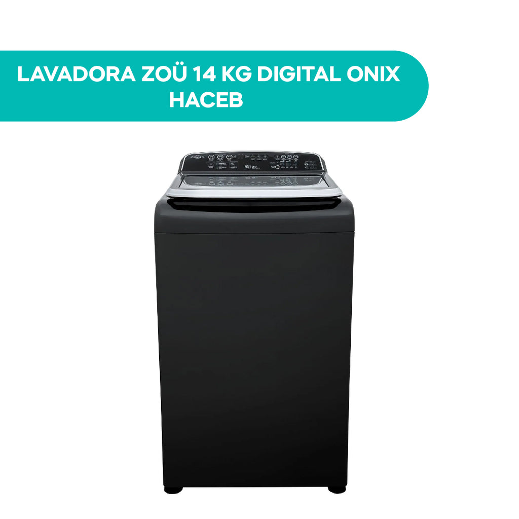 Lavadora Zoü 14KG Digital Onix Haceb