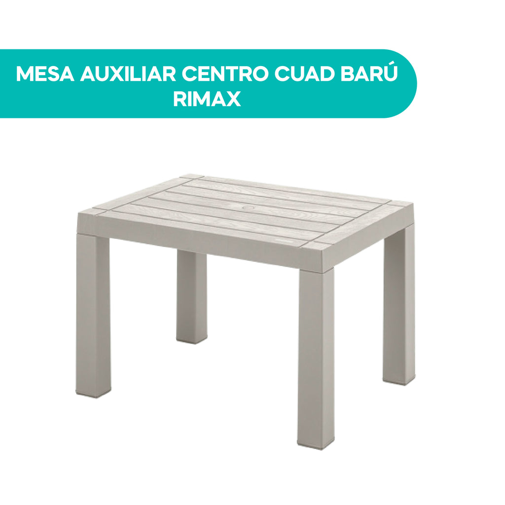 Mesa Auxiliar Centro Cuadrada Barú Rimax