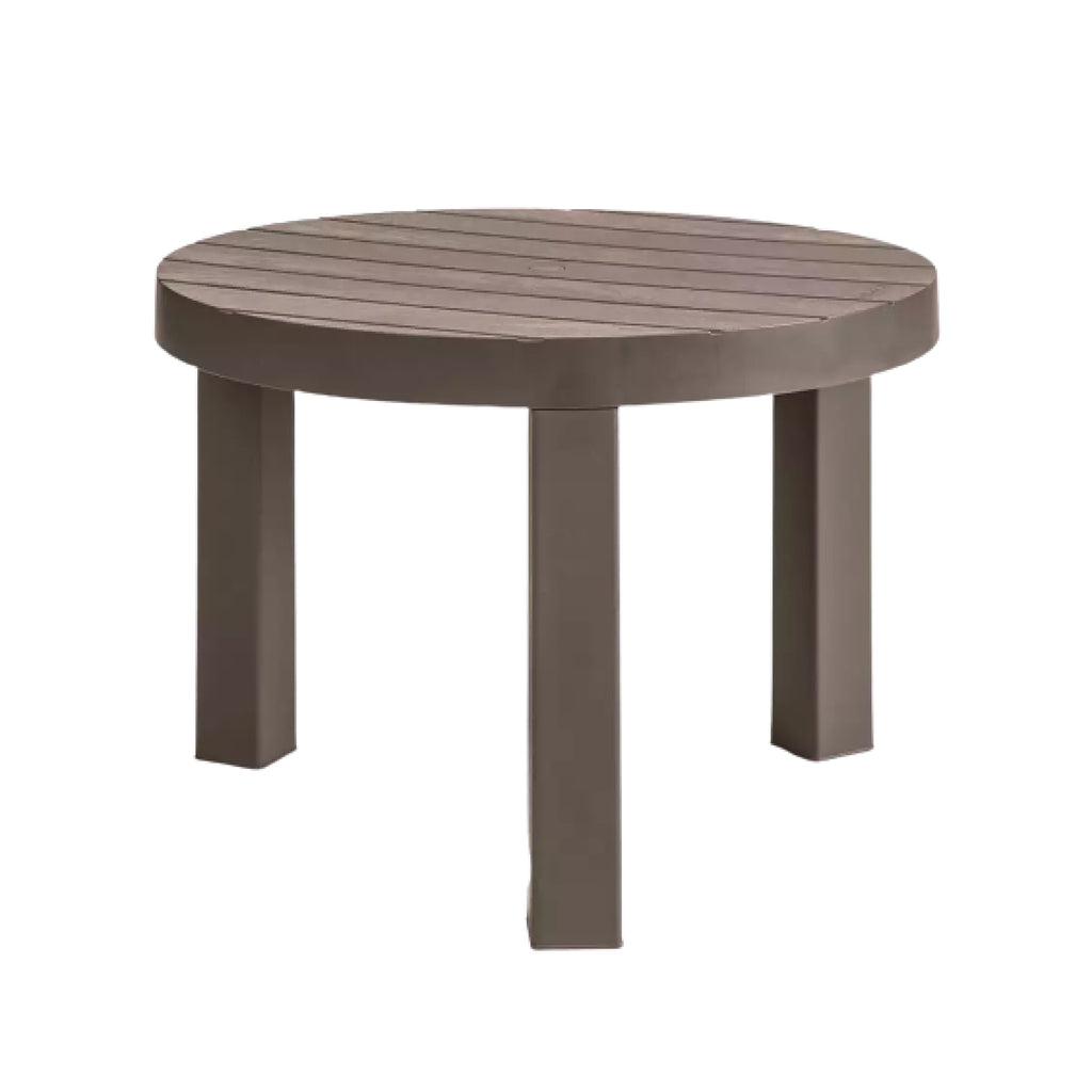 Mesa Auxiliar Redonda Barú Mocca Rimax