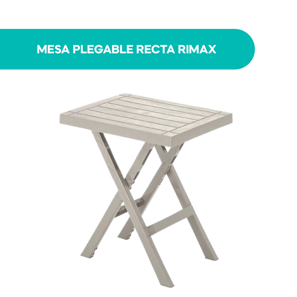 Mesa Plegable Recta Rimax