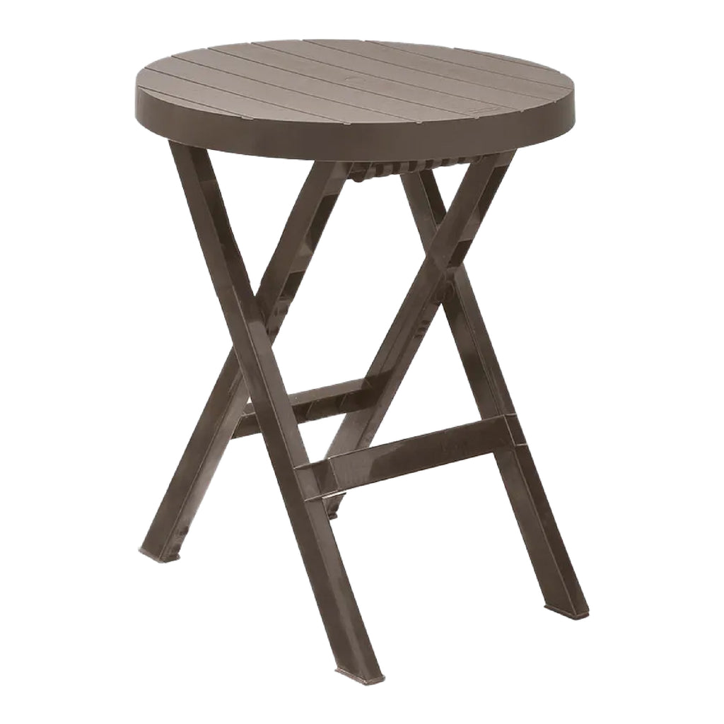 Mesa Plegable Redonda Mocca Rimax