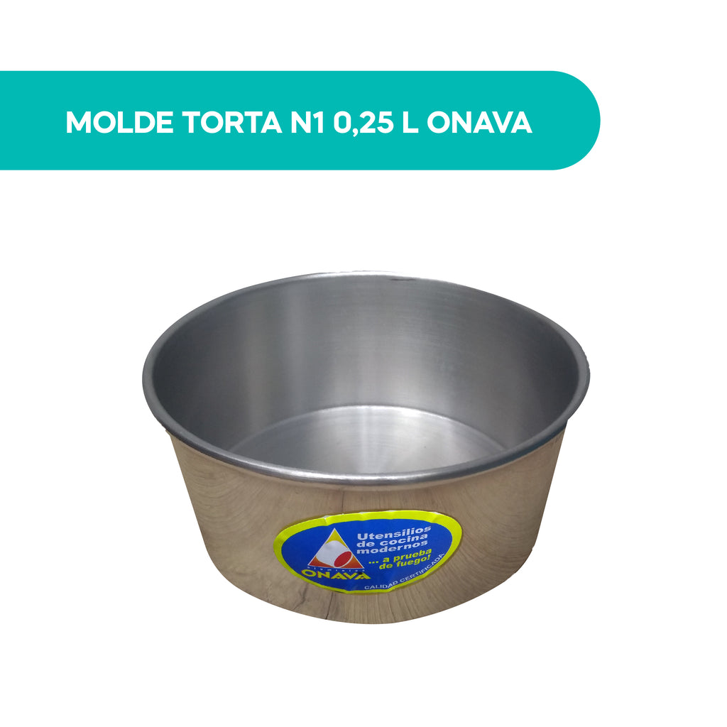 Molde Torta N1 0,25 Litros Onava 