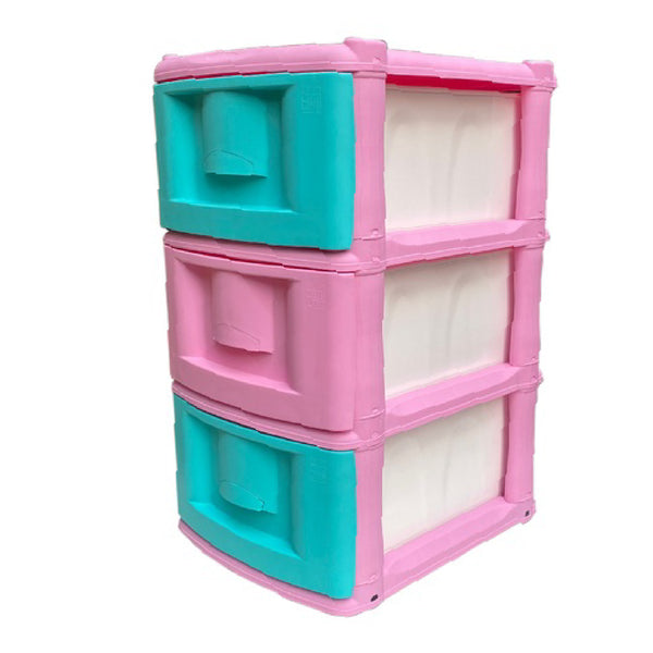 Mueble X3 15369 Rosa Agua Marina Liso Rimo