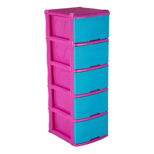 Mueble X5 13043 Fucsia Azul Ratan Lateral Rimo