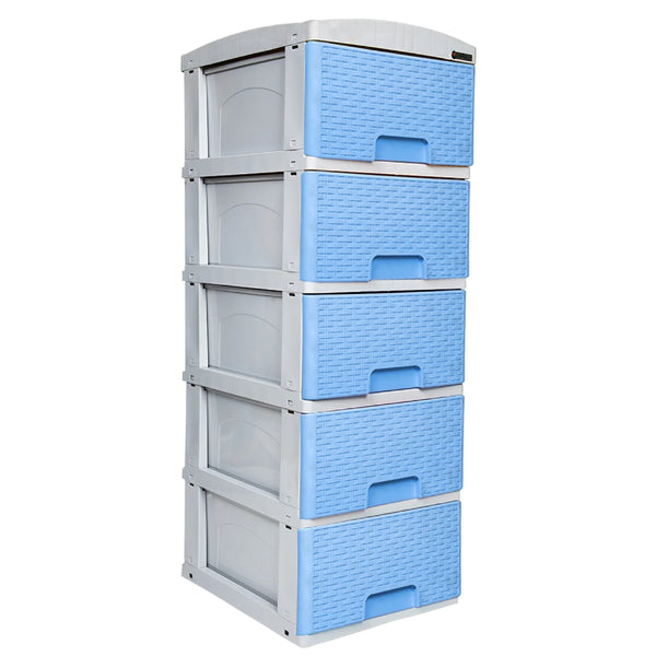 Mueble X5 1340 Azul Gris Ratan Colplas