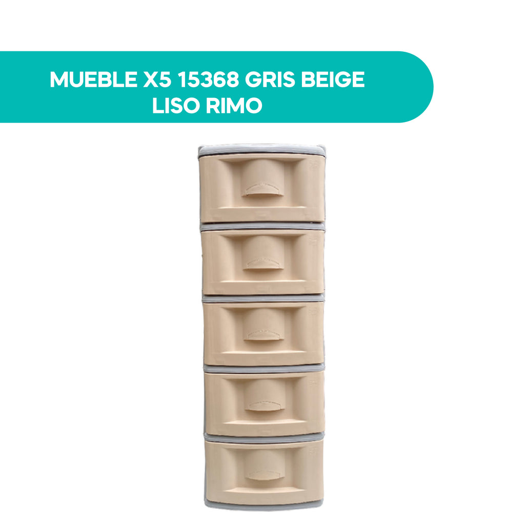 Mueble X5 15368 Gris Beige Liso Rimo