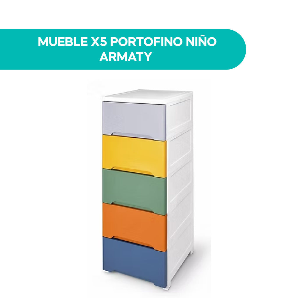 Mueble X5 Portofino Niño Armaty