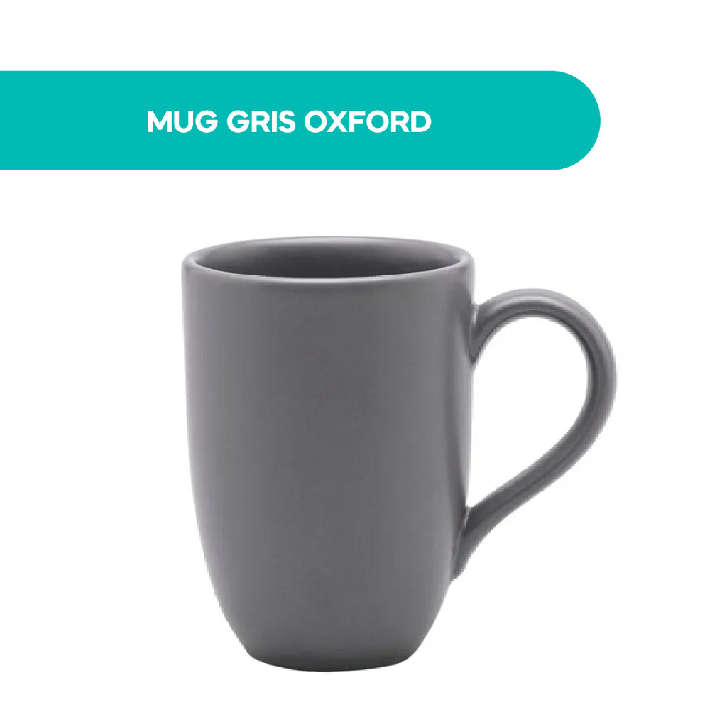 Mug Gris Oxford