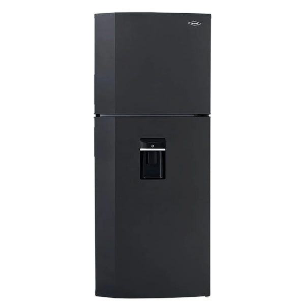 Nevera No Frost 404L Manija Integrada Gris Plomo Frente Haceb