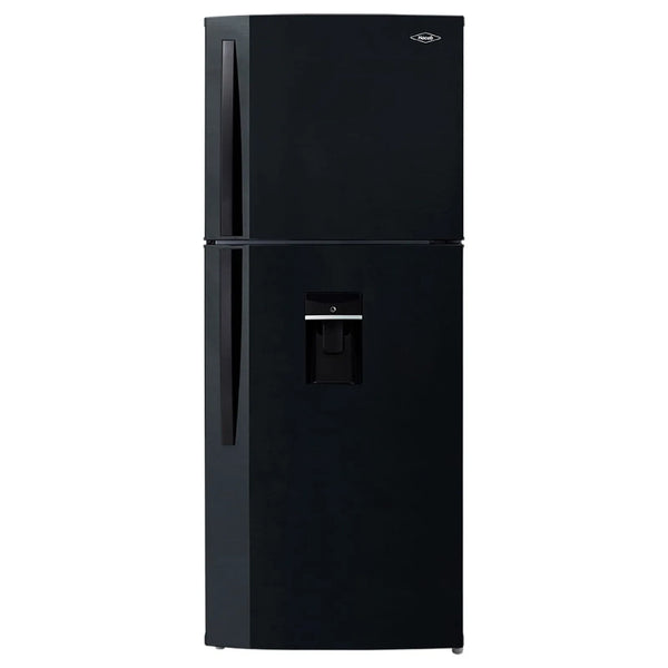 Nevera No Frost 448L Manija Externa Negro Esmeralda Frente Haceb